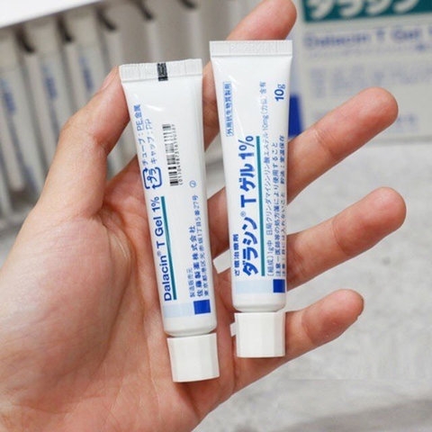KEM TRỊ MỤN NHẬT BẢN DALACIN T GEL 1% - HGS