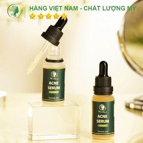 SERUM TRỊ MỤN, TRỊ THÂM, TRẮNG DA CHO MẸ BẦU VÀ SAU SINH WONMOM 20ML