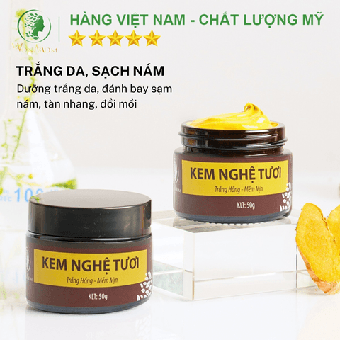 COMBO DƯỠNG TRẮNG DA TOÀN DIỆN CHO MẸ SAU SINH WONMON (KEM SỮA NGHỆ TOÀN THÂN + KEM NGHỆ TƯƠI)