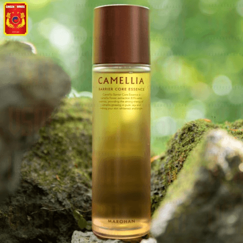 TINH CHẤT DƯỠNG DA MAROHAN CAMELLIA BARRIER CORE ESSENCE 150ML - GINSENG HOUSE