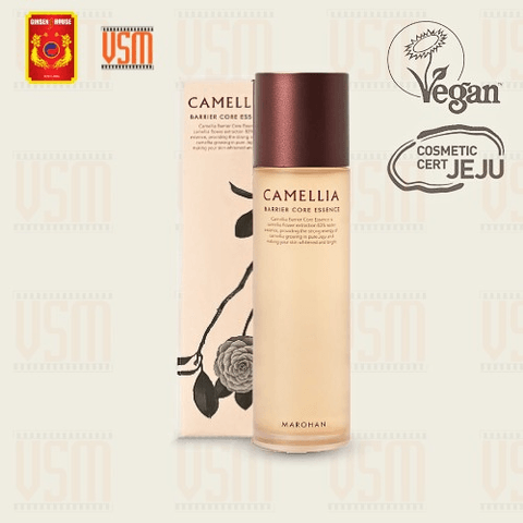 TINH CHẤT DƯỠNG DA MAROHAN CAMELLIA BARRIER CORE ESSENCE 150ML - GINSENG HOUSE