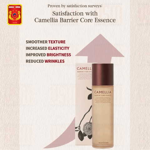 TINH CHẤT DƯỠNG DA MAROHAN CAMELLIA BARRIER CORE ESSENCE 150ML - GINSENG HOUSE
