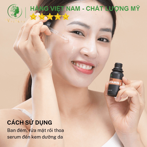 BỘ DƯỠNG DA MẶT ORGANIC, LÀM SẠCH DA, NGĂN NGỪA MỤN, TRẮNG SÁNG DA MẶT WONMOM (1 SỮA RỬA MẶT + 1 SERUM VITAMIN C)