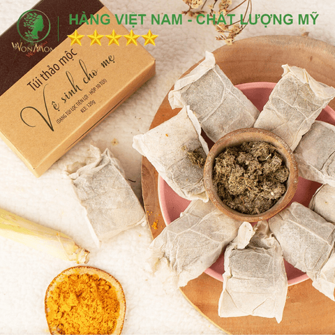 COMBO HỒI XUÂN CHO MẸ WONMON (GEL GỪNG GIẢM EO + THẢO MỘC XÔNG VÙNG KÍN)