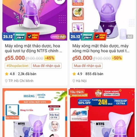 MÁY XÔNG MẶT, DƯỠNG ẨM DA BÙ NƯỚC