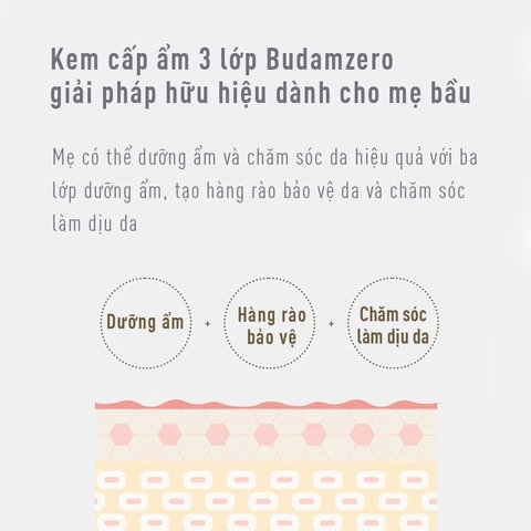 KEM TRỊ RẠN BUDAMZERO CẤP ẨM HỖ TRỢ TRỊ RẠN CHO MÔNG, ĐÙI, NGỰC 500ML