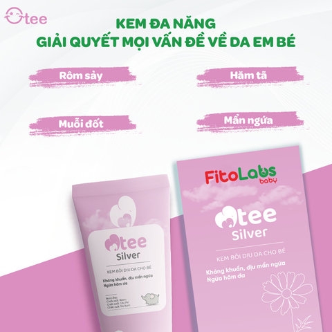 KEM BÔI DA OTEE SILVER - GIẢM HĂM NGỨA, KHÁNG KHUẨN