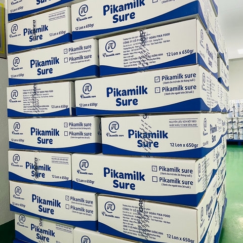 COMBO 5 HỘP]SỮA PIKAMILK SURE PHÁT TRIỂN CHIỀU CAO, NÃO BỘ, TĂNG CƯỜNG HỆ MIỄN DỊCH CHO BÉ TRÊN 36 THÁNG TUỔI-PIKAMILK