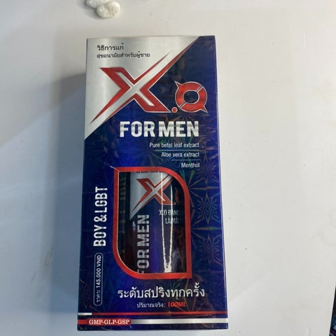 BỌT VỆ SINH NAM GIỚI X.O CHAI 100ML- BIDOPHARMA USA