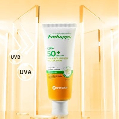 KEM CHỐNG NẮNG THẢO DƯỢC EMHAPPY KT1-GDN