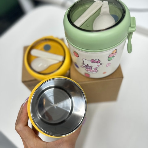 CA Ủ CHÁO GIỮ NHIỆT GẤU BEAR 530ML - SU