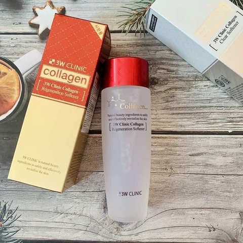 NƯỚC HOA HỒNG 3W CLINIC COLLAGEN CẤP ẨM DƯỠNG BÓNG CĂNG MỊN CHO DA AD628