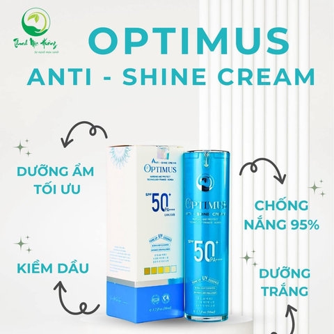 KEM CHỐNG NẮNG DƯỢC LIỆU OPTIMUS 50ML - THANH MỘC HƯƠNG