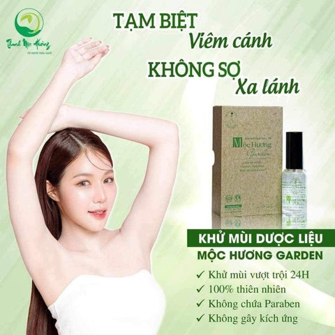 XỊT KHỬ MÙI HÔI NÁCH HÔI CHÂN 30ML - THANH MỘC HƯƠNG