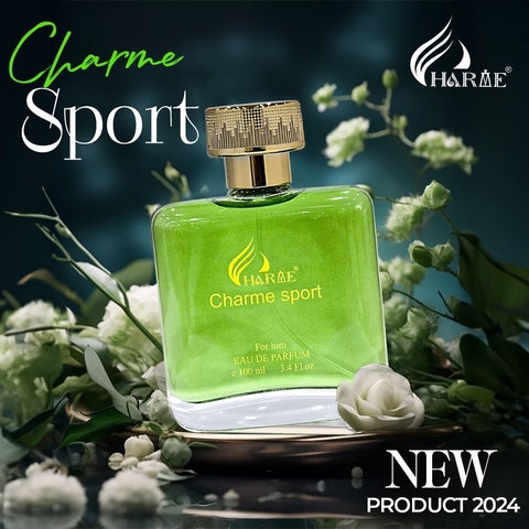 NƯỚC HOA NAM CHARME SPORT 100ML LƯU HƯƠNG LÂU PHONG CÁCH MẠNH MẼ, NAM TÍNH