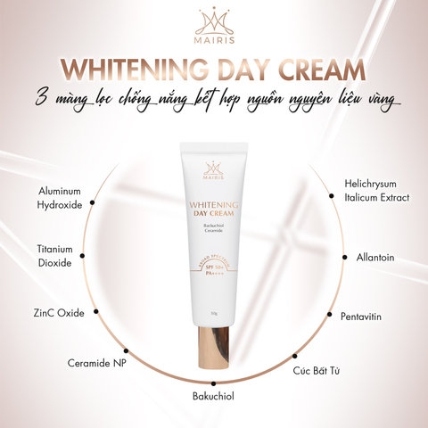 KEM NGÀY WHITENING DAY CREAM - MAIRIS