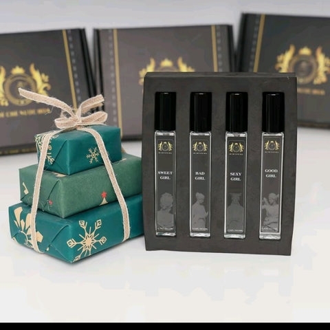 HỘP 4 NƯỚC HOA NAM NỮ LƯU HƯƠNG 10 TIẾNG YVY111_ TRIỆU VY STORE