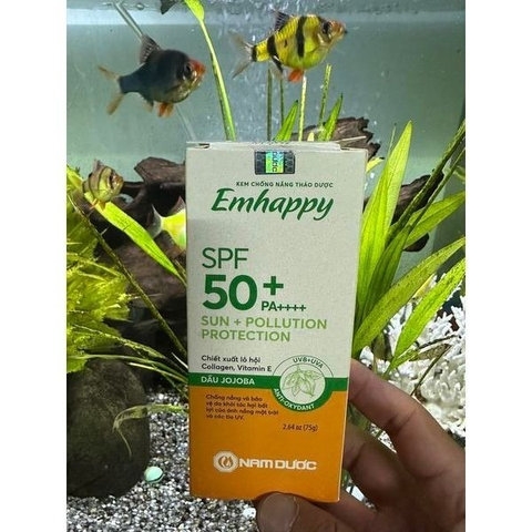 KEM CHỐNG NẮNG EMHAPPY 4 IN 1: CHỐNG NẮNG – DƯỠNG ẨM – CHỐNG LÃO HÓA – NÂNG TONE NHẸ NHÀNG - SU