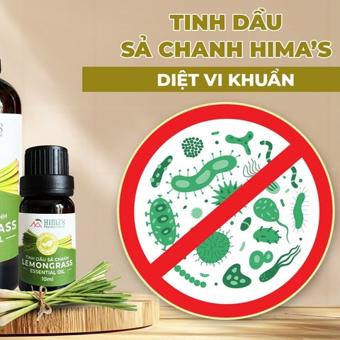 [NGUYÊN CHẤT 100%] TINH DẦU SẢN CHANH HIMA'S