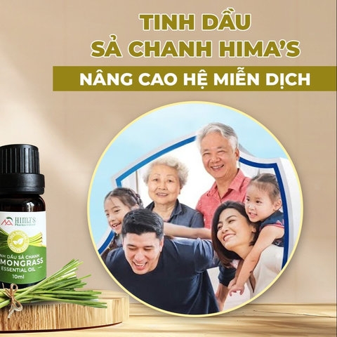 [NGUYÊN CHẤT 100%] TINH DẦU SẢN CHANH HIMA'S
