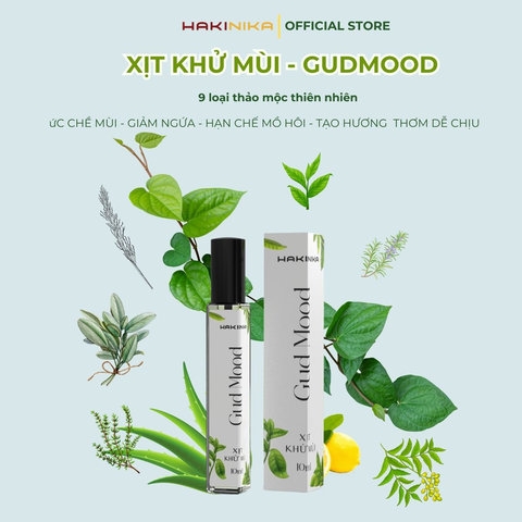 XỊT KHỬ MÙI CƠ THỂ - NÁCH - CHÂN GUDMOOD GIẢM MÙI, HẠN CHẾ MỒ HÔI HƯƠNG THIÊN NHIÊN