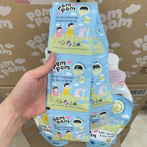 COMBO 2 DÂY] GEL GIẶT XẢ 2IN1