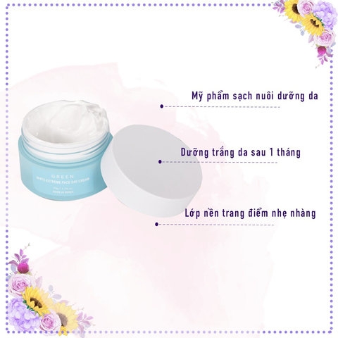 KEM DƯỠNG DA TRẮNG SÁNG B5 TỰ NHIÊN GREEN HÀN QUỐC - MỸ PHẨM SẠCH NUÔI DƯỠNG DA
