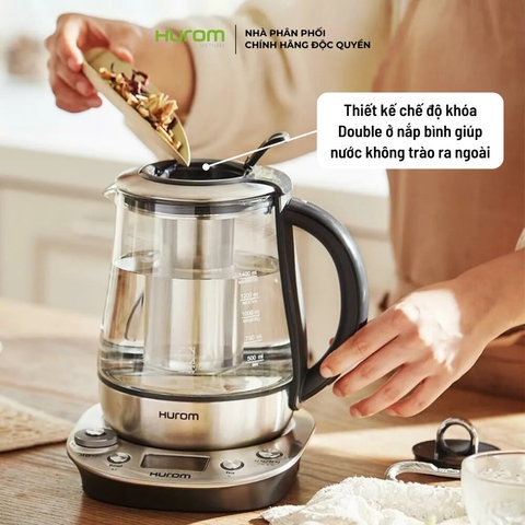 ẤM PHA TRÀ- CHƯNG YẾN HUROM TEA MASTER TM-