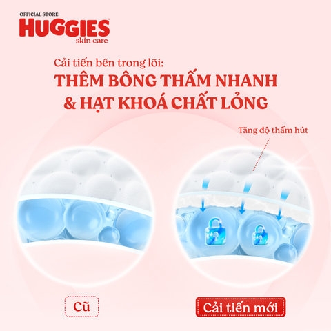 COMBO 3 GÓI TÃ QUẦN HUGGIES SKINCARE MEGA