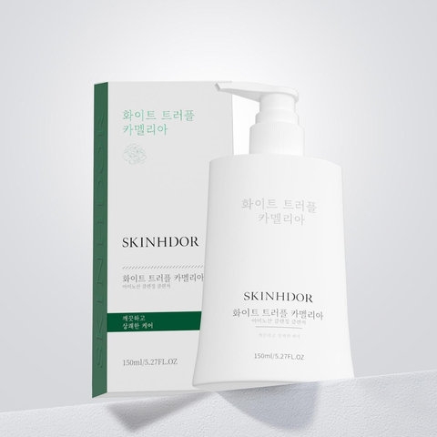 [HỘP 1 CHAI] SỮA RỬA MẶT TRẮNG DA SKINHDOR CHIẾT XUẤT TỪ THIÊN NHIÊN TỪ HOA TRÀ XANH LÀM SẠCH DA, DƯỠNG ẨM 150ML
