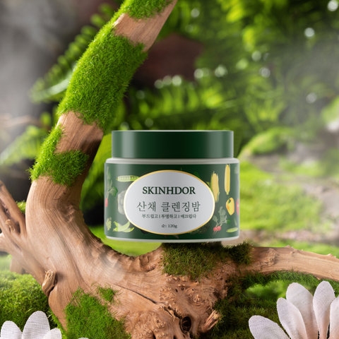 [HỘP 1 HŨ] KEM TẨY TRANG RAU CỦ SẠCH SÂU, DƯỠNG ẨM MASSAGE, HỖ TRỢ LÀM SÁNG DA VEGETABLES DETOX SKINHDOR CREAM 120G