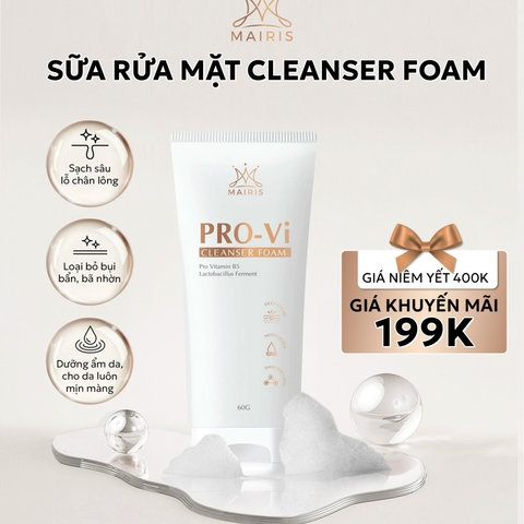 SỮA RỬA MẶT PRO-VI - MAIRIS
