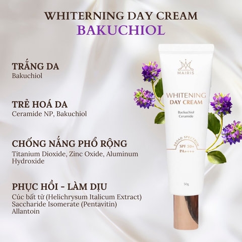 KEM NGÀY WHITENING DAY CREAM - MAIRIS