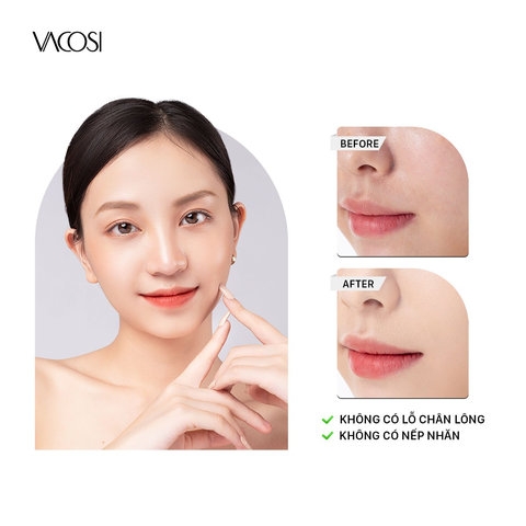 KEM LÓT TRANG ĐIỂM CHE PHỦ LỖ CHÂN LÔNG SÁNG DA - VACOSI