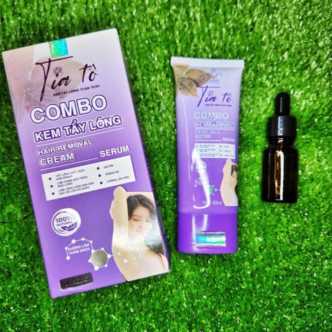 COMBO KEM TẨY LÔNG VÀ SERUM TRIỆT LÔNG BTSKIN - GDN