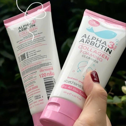 SỮA RỬA MẶT BẬT TÔNG TRẮNG DA ALPHA ARBUTIN 120ML