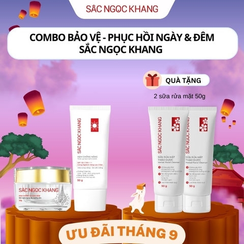 COMBO KEM DƯỠNG DA BAN ĐÊM 30G + KEM CHỐNG NẮNG SA MẠC
