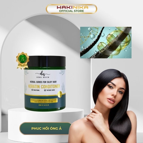 KEM Ủ TÓC KERATIN - SILKY HAIR CONDITIONER HERBAL SERIES FOR SILKY HAIR DONG NHIEN 220GR