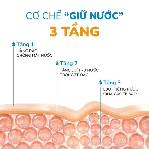 KEM DƯỠNG ẨM DA MẶT CHUYÊN SÂU NGỪA LÃO HÓA, CẤP ẨM 3 TẦNG - HOẠT CHẤT DƯỠNG ẨM TỪ PHÁP NEOAQUA 50GR