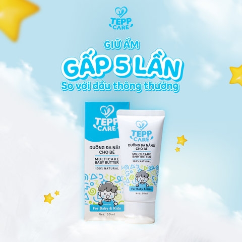 TUÝP DƯỠNG ĐA NĂNG AN TOÀN CHO BÉ DƯỚI 1 TUỔI 50ML - TEPP CARE