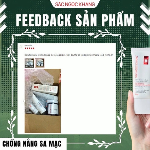COMBO 02 KEM CHỐNG NẮNG SA MẠC [TUÝP 50G]