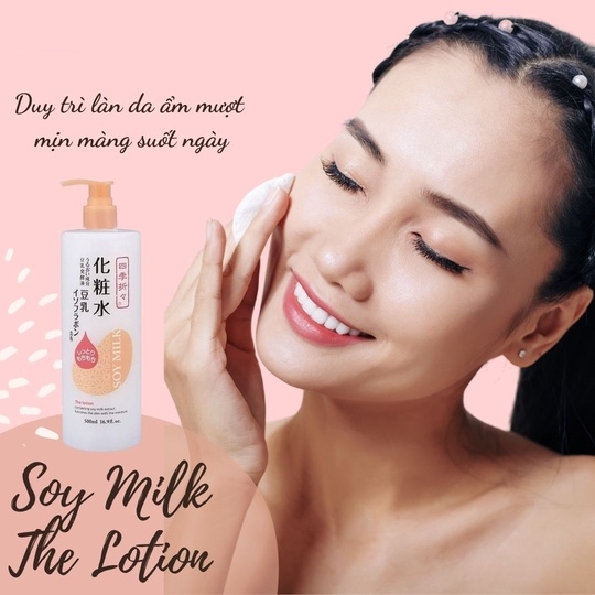 LOTION DƯỠNG ẨM CHIẾT XUẤT ĐẬU NÀNH 500ML - KUMANO