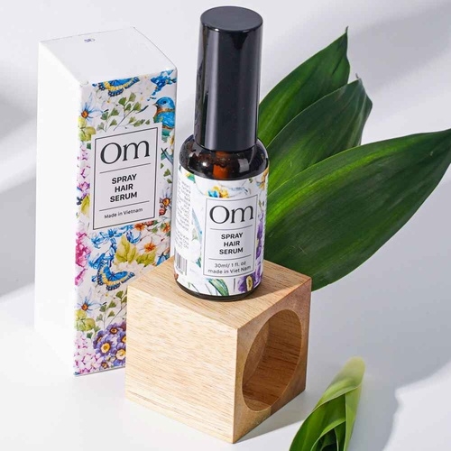 TINH CHẤT NGỪA RỤNG VÀ KÍCH THÍCH MỌC TÓC CHIẾT XUẤT CÚC VẠN DIỆP HAIR SERUM - OM FOUNTAIN