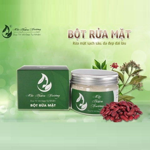 BỘT RỬA MẶT THẢO DƯỢC 100G - MỘC THIÊN HƯƠNG