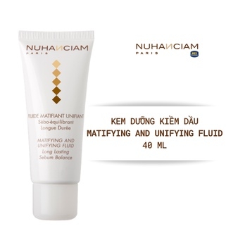 KEM DƯỠNG KIỀM DẦU MATIFYING AND UNIFYING FLUID 40ML - NUHANCIAM