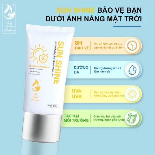 KEM CHỐNG NẮNG SUN SHINE 50G - MỘC THIÊN HƯƠNG