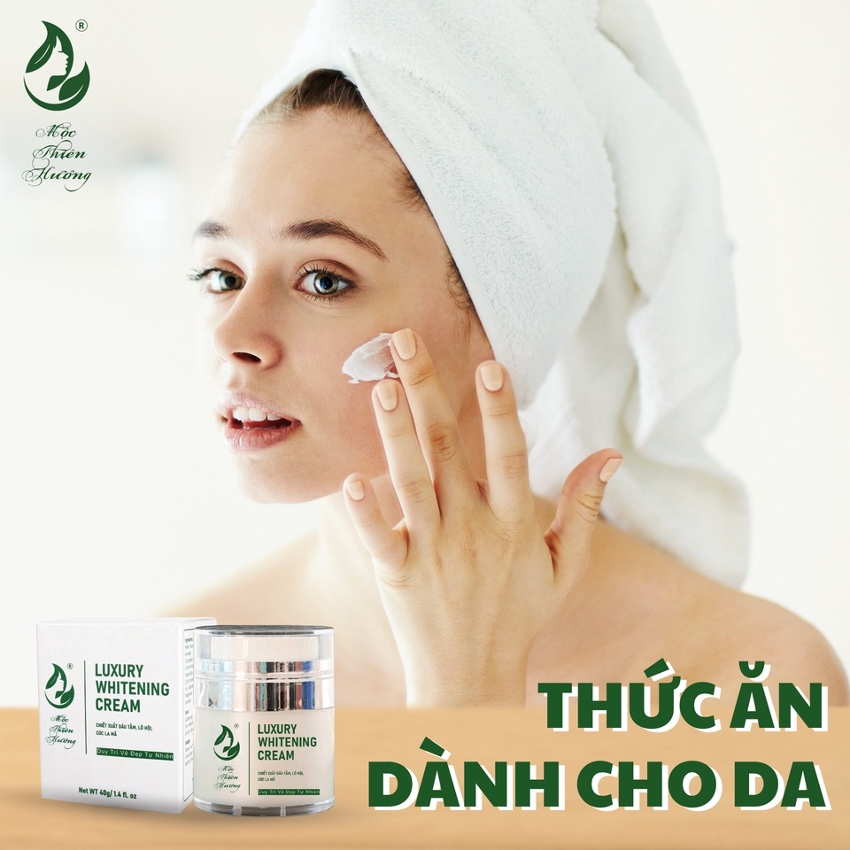 KEM DƯỠNG DA LUXURY WHITENING CREAM 40G