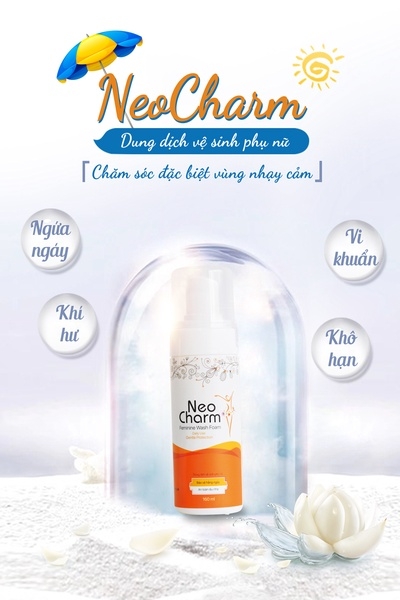 DUNG DỊCH VỆ SINH PHỤ NỮ 160ML - NEO CHARM