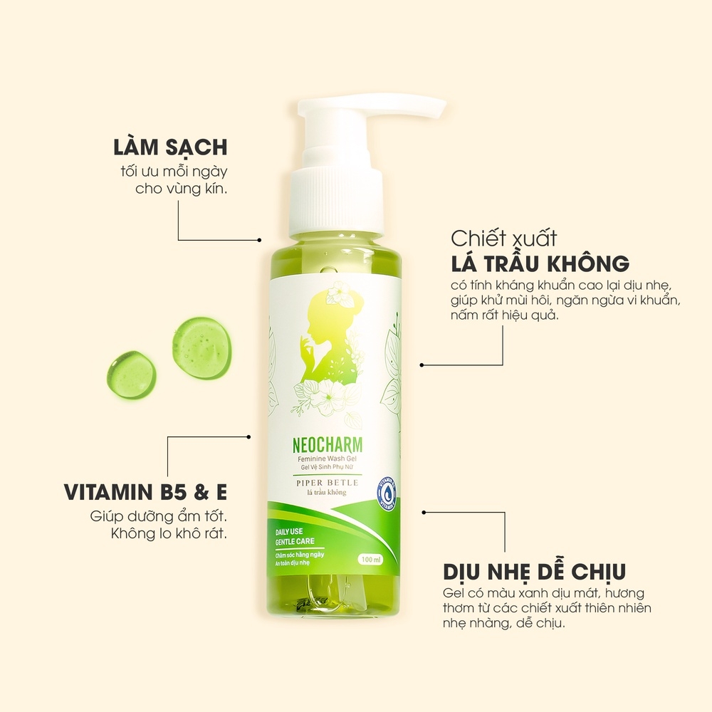 GEL VỆ SINH PHỤ NỮ 100ML - NEOCHARM