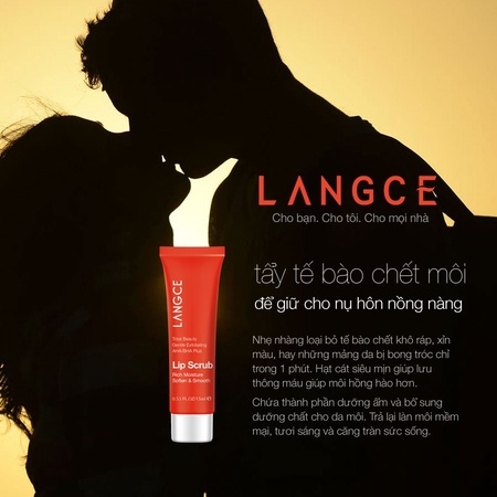 GEL TẨY TẾ BÀO CHẾT DÀNH CHO MÔI - LANGCE
